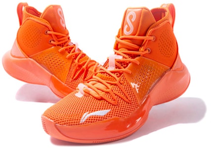 LiNing李寧 音速8 防滑耐磨 高幫 籃球鞋 蘿蔔橙 Shop LiNing李寧 音速8 防滑耐磨 高幫 籃球鞋 蘿蔔橙
