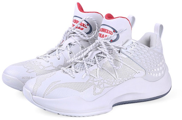 Li-Ning Sonic 8 Team Mid 'White' ABPQ011-4 Lookbook Li-Ning Sonic 8 Team Mid 'White' ABPQ011-4