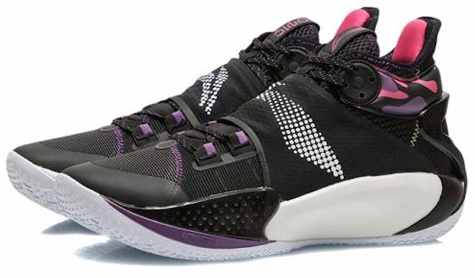 Li-Ning Sonic 9 Mid 'Sponsorship Hitam' ABAR011-B Lookbook Li-Ning Sonic 9 Mid 'Sponsorship Hitam' ABAR011-B