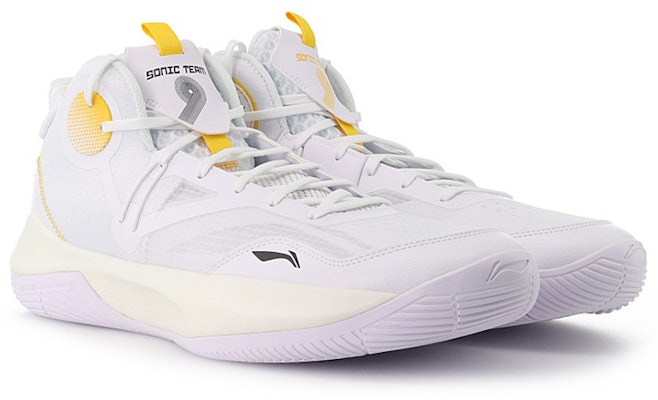 Li-Ning Sonic 9 Pasukan 'Putih Kuning' ABPR017-6 Lookbook Li-Ning Sonic 9 Pasukan 'Putih Kuning' ABPR017-6