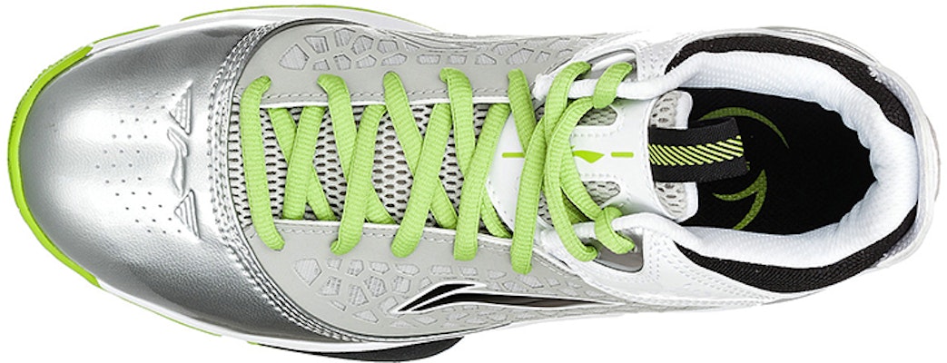 Kasut Bola Keranjang Li-Ning Sonic 'Perak Putih Hijau' ABPH047-3 Lookbook Kasut Bola Keranjang Li-Ning Sonic 'Perak Putih Hijau' ABPH047-3