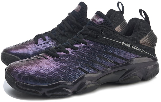 Li-Ning Sound Boom 3 'Purple Black' AYZP009-1 Lookbook Li-Ning Sound Boom 3 'Purple Black' AYZP009-1