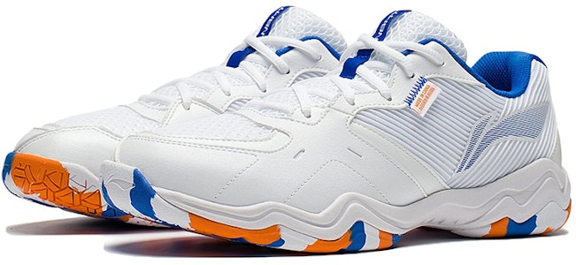 Li-Ning Sound Wave 2 'Putih Biru Oranye' AYTS016-1 Lookbook Li-Ning Sound Wave 2 'Putih Biru Oranye' AYTS016-1