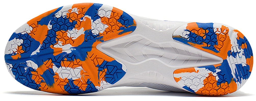 Li-Ning Sound Wave 2 'White Blue Orange' AYTS016-1 Sizing Li-Ning Sound Wave 2 'White Blue Orange' AYTS016-1