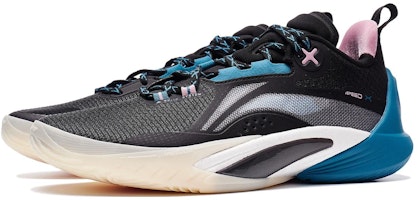 Li-Ning Speed 10 'Hitam Biru Merah Muda' ABAT085-3 Lookbook Li-Ning Speed 10 'Hitam Biru Merah Muda' ABAT085-3