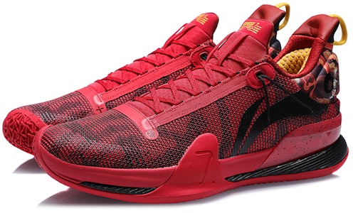 李宁 速7 高级款 CJ麦科勒姆 '红黑色' ABAR001-2 Lookbook 李宁 速7 高级款 CJ麦科勒姆 '红黑色' ABAR001-2