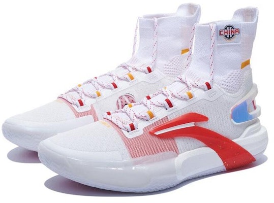 Li-Ning Speed 9 High 'Team China White' ABAT013-5 Lookbook Li-Ning Speed 9 High 'Team China White' ABAT013-5