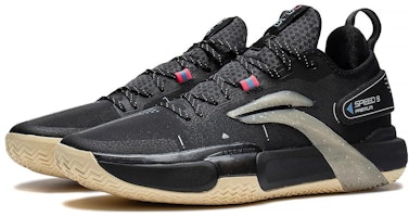 Li-Ning Speed 9 Premium 'Hitam Kuning' ABAS071-1 Lookbook Li-Ning Speed 9 Premium 'Hitam Kuning' ABAS071-1