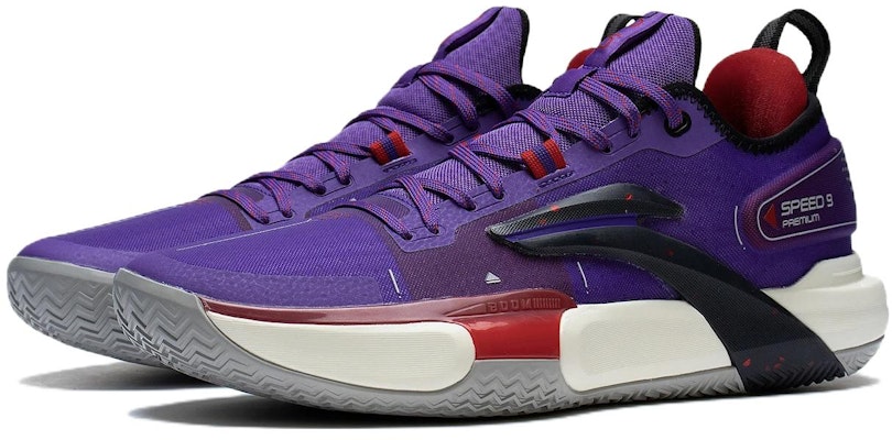 Li-Ning Speed 9 Premium 'Purple Black' ABAS071-3 Lookbook Li-Ning Speed 9 Premium 'Purple Black' ABAS071-3