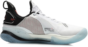 Kasut Bola Keranjang Premium Li-Ning Speed VII 7 'Putih Hitam Biru' ABAQ065-1 Order Kasut Bola Keranjang Premium Li-Ning Speed VII 7 'Putih Hitam Biru' ABAQ065-1