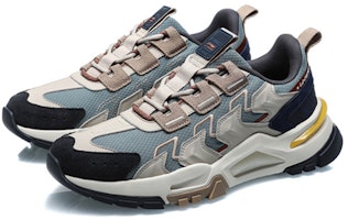 李寧運動時尚休閒鞋 綠灰 Lookbook 李寧運動時尚休閒鞋 綠灰