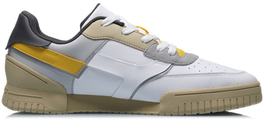 Li-Ning Sport Leisure 'White Grey Yellow' AGCQ305-3 Order Li-Ning Sport Leisure 'White Grey Yellow' AGCQ305-3