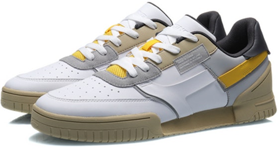 李宁休闲运动鞋 '白灰黄' AGCQ305-3 Lookbook 李宁休闲运动鞋 '白灰黄' AGCQ305-3