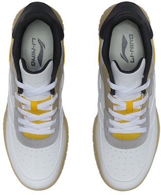 Li-Ning Sport Leisure 'White Grey Yellow' AGCQ305-3 Shop Li-Ning Sport Leisure 'White Grey Yellow' AGCQ305-3