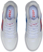 LiNing李寧 百變攻略 耐磨透氣 低幫 板鞋 白紅藍 Shop LiNing李寧 百變攻略 耐磨透氣 低幫 板鞋 白紅藍