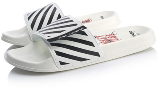 Disney/迪士尼 x 李宁 潮流 運動拖鞋 白色 Lookbook Disney/迪士尼 x 李宁 潮流 運動拖鞋 白色