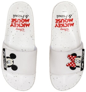 迪士尼 x 李宁 米奇聯名 運動拖鞋 女款 白色 Shop 迪士尼 x 李宁 米奇聯名 運動拖鞋 女款 白色