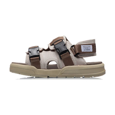 Li-Ning Coca Sandals 'Khaki Brown'