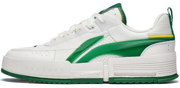 LiNing李寧 里程 防滑耐磨 低幫 運動休閒鞋 男款 白綠 Buy LiNing李寧 里程 防滑耐磨 低幫 運動休閒鞋 男款 白綠