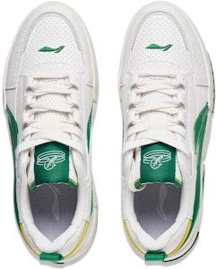 LiNing李寧 里程 防滑耐磨 低幫 運動休閒鞋 男款 白綠 Shop LiNing李寧 里程 防滑耐磨 低幫 運動休閒鞋 男款 白綠