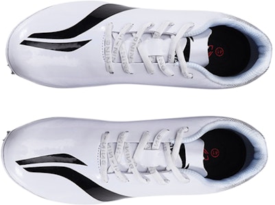 LiNing李寧 田徑短跑竞速專業 低筒 跑步鞋 男款 白色 Lookbook LiNing李寧 田徑短跑竞速專業 低筒 跑步鞋 男款 白色