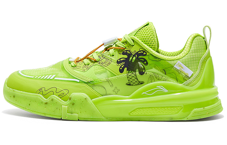 Li-Ning x Steven Harrington Lingteng 'Neon Green' AEPT019-1