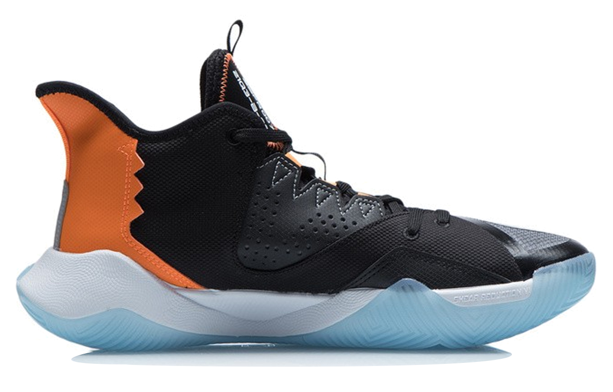 Order 李宁飓风1代中帮“黑橙” ABFR007-2