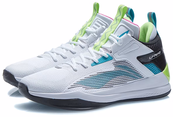 Li-Ning Storm 'Putih Hijau' ABAR115-1 Lookbook Li-Ning Storm 'Putih Hijau' ABAR115-1