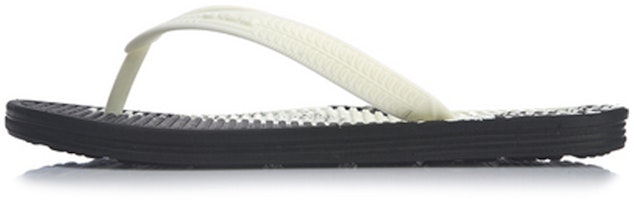 Li-Ning Stylish Flip-Flops White Black AGAP024-2 Li-Ning Stylish Flip-Flops White Black AGAP024-2