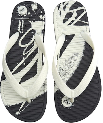 李宁时尚人字拖 白黑配色 AGAP024-2 Shop 李宁时尚人字拖 白黑配色 AGAP024-2