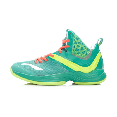 Li-Ning Super Light 12th Generation 'Green Shock-Support Basketball Shoe'