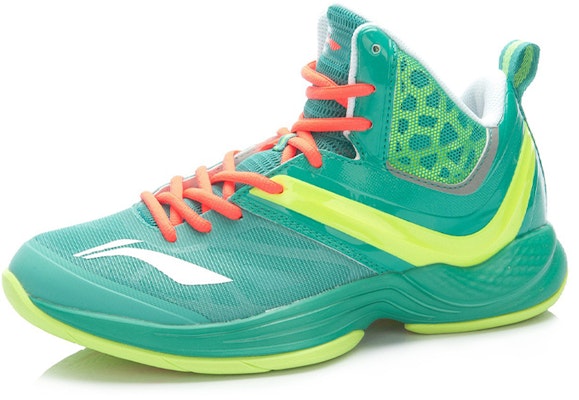李寧 超軽12 「緑衝撃」バスケシューズ (Rīningu Chōkei 12 "Midori Shōgeki" Basukeshu-zu) ABFK019-4 Order 李寧 超軽12 「緑衝撃」バスケシューズ (Rīningu Chōkei 12 "Midori Shōgeki" Basukeshu-zu) ABFK019-4