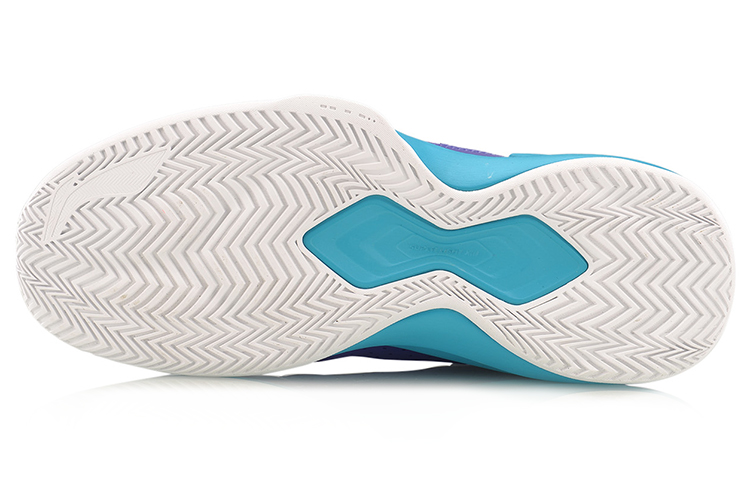 Li-Ning Super Light Basketball Shoes 'Purple Blue' 圖 5