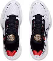 Lookbook LiNing李寧 超輕2022 V2 季後賽 防滑耐磨透氣 低幫 籃球鞋 男款 白黑紅