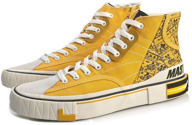 Li-Ning Superwave Canvas Hi 'Amarillo' AGCQ165-3 Lookbook Li-Ning Superwave Canvas Hi 'Amarillo' AGCQ165-3