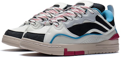 Li-Ning Superwave Golden 'Blanco Azul Gris' AECS073-3 Lookbook Li-Ning Superwave Golden 'Blanco Azul Gris' AECS073-3