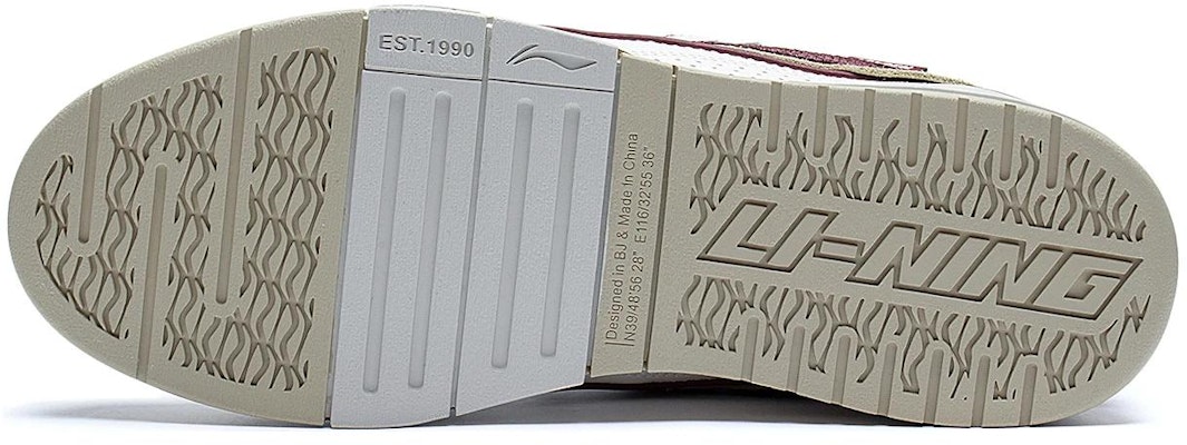 Li-Ning Superwave Golden 'White Red' AECS073-6 Sizing Li-Ning Superwave Golden 'White Red' AECS073-6