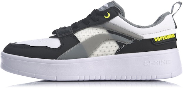 李寧 スーパーウェーブ ライト 黒白灰 (Lining Sūpāwēbu Raito Kuro Shiro Hai) AGCQ063-3 Buy 李寧 スーパーウェーブ ライト 黒白灰 (Lining Sūpāwēbu Raito Kuro Shiro Hai) AGCQ063-3