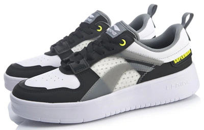 Li-Ning Superwave Lite 'Black White Grey'
