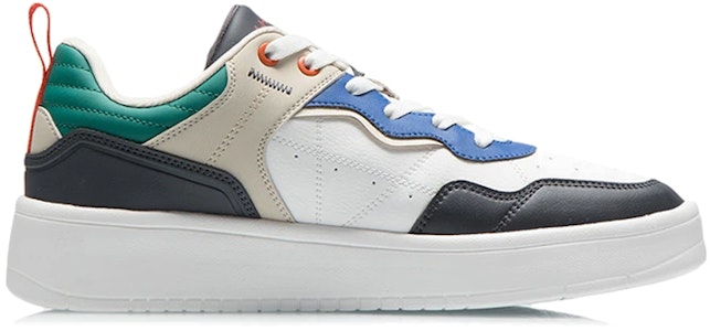 LiNing李寧 低幫 板鞋 男款 白黑綠 Order LiNing李寧 低幫 板鞋 男款 白黑綠