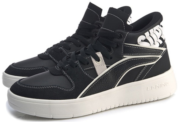 Li-Ning Superwave Mid 'Black White' AGCP137-3 Lookbook Li-Ning Superwave Mid 'Black White' AGCP137-3