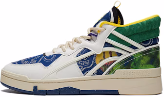 Li-Ning Superwave Mid 'White Green Blue' AGCS283-1 Li-Ning Superwave Mid 'White Green Blue' AGCS283-1