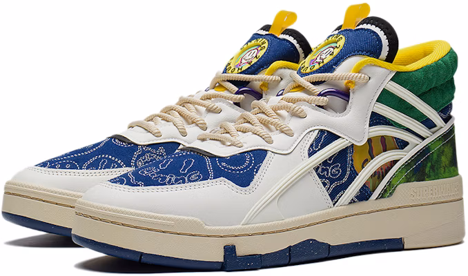 Li-Ning Superwave Mid 'White Green Blue' AGCS283-1 Lookbook Li-Ning Superwave Mid 'White Green Blue' AGCS283-1