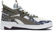 Order Li-Ning Superwave Mid 'Putih Hijau Zaitun' AGCS105-3