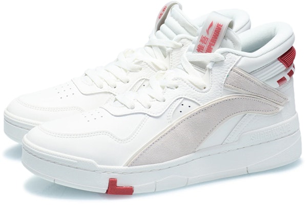 Li-Ning Superwave Mid 'White Red' AGCR233-1 Lookbook Li-Ning Superwave Mid 'White Red' AGCR233-1