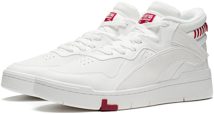 Li-Ning Superwave Mid 'White Red' AGCS323-1 Lookbook Li-Ning Superwave Mid 'White Red' AGCS323-1