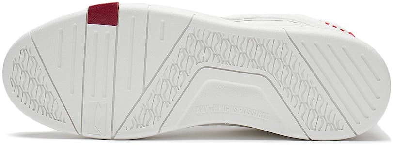 李宁 時尚潮流 耐磨透氣 中幫 板鞋 男款 白紅 Sizing 李宁 時尚潮流 耐磨透氣 中幫 板鞋 男款 白紅