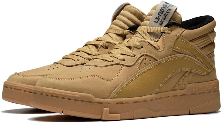 Li-Ning Superwave Mid Leather 'Yellow Tan' AGCS349-1 Lookbook Li-Ning Superwave Mid Leather 'Yellow Tan' AGCS349-1