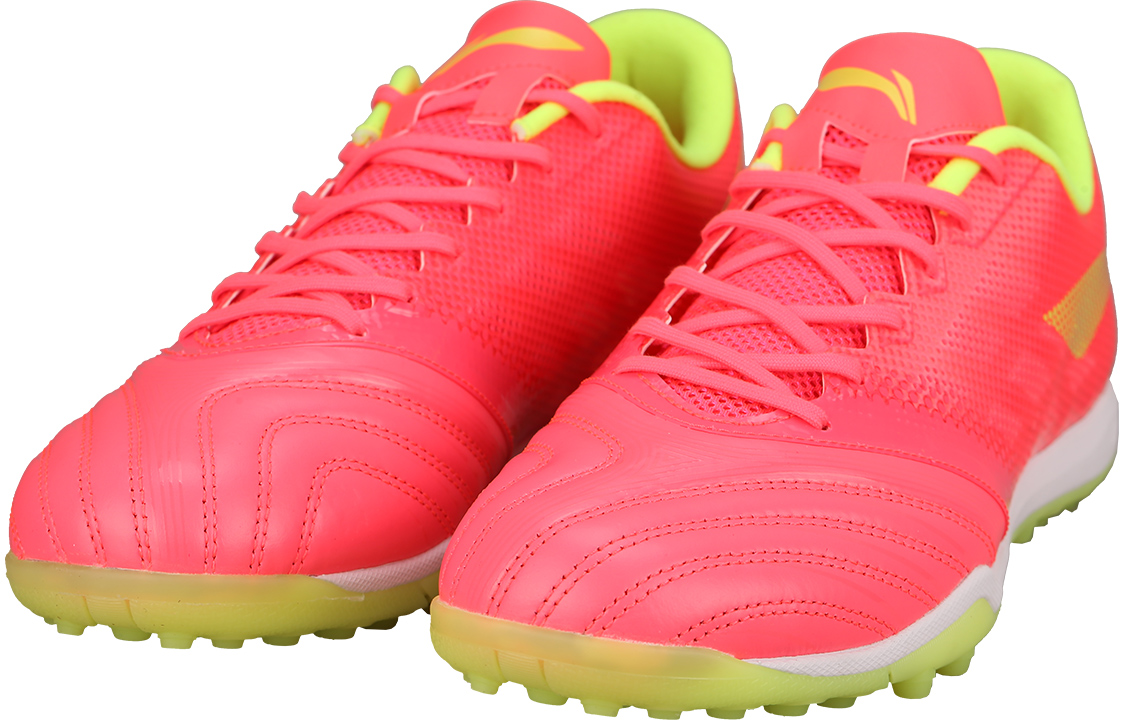 Li-Ning T-Series 2 'Fluorescent Red Kangaroo Leather TF' 圖 3
