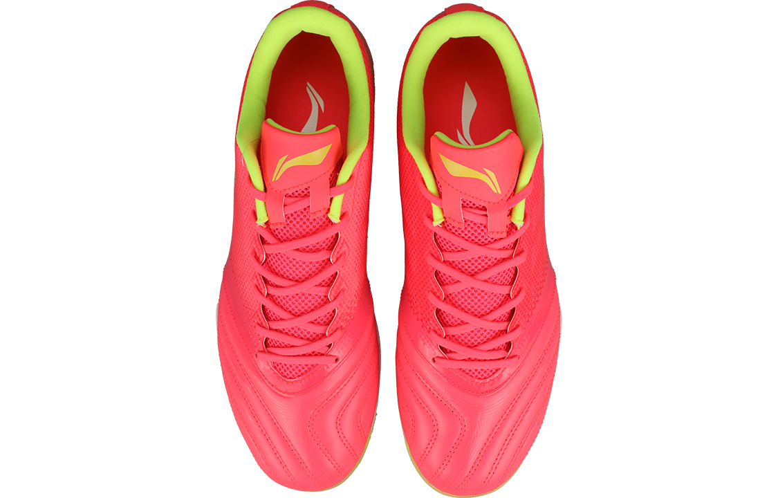 Li-Ning T-Series 2 'Fluorescent Red Kangaroo Leather TF' 圖 4